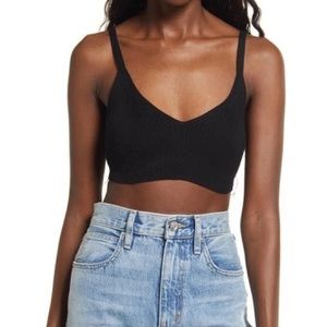 Open Edit Sweater Bralette